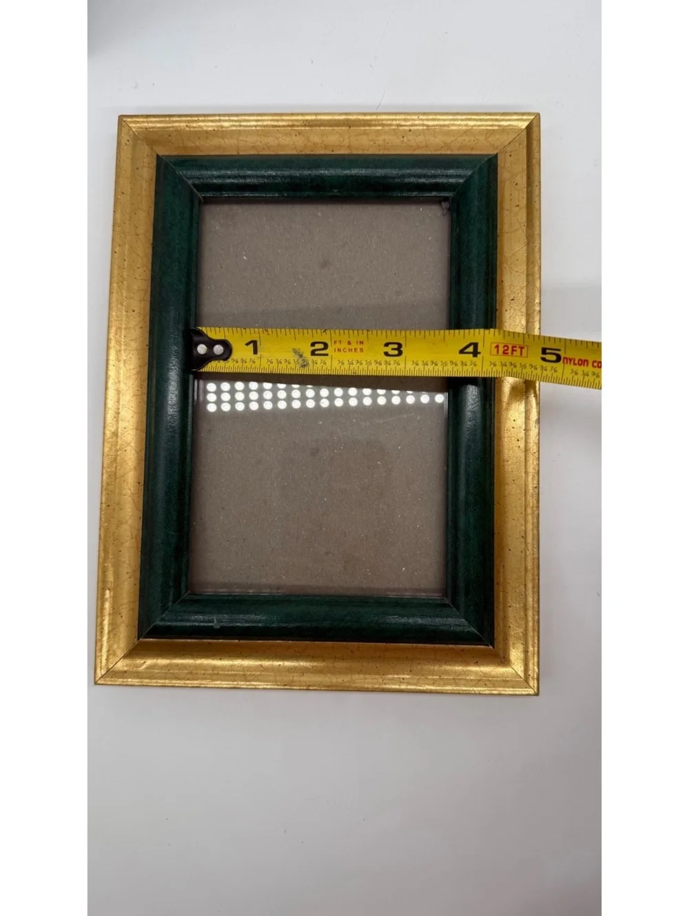Lot of 5 Decorative Tabletop Picture Frames Mixed Sizes Wood Metal